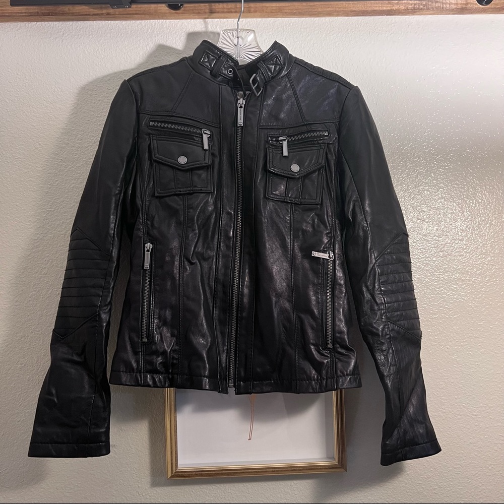 Michael Kors Leather Jacket